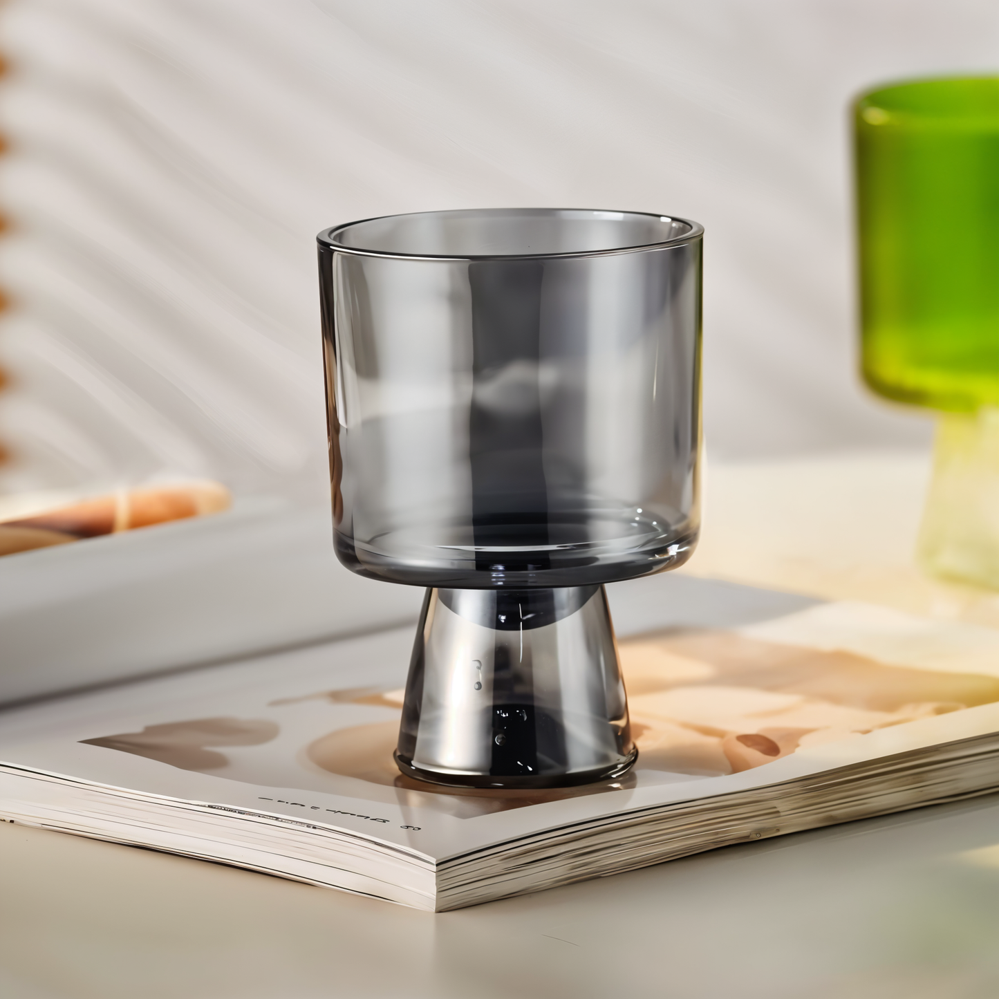 Smokey Grey with Base Dessert Cup