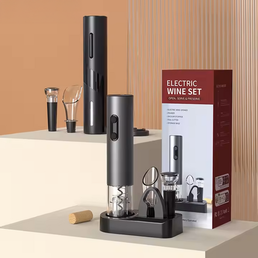 Electric Wine Opener Set