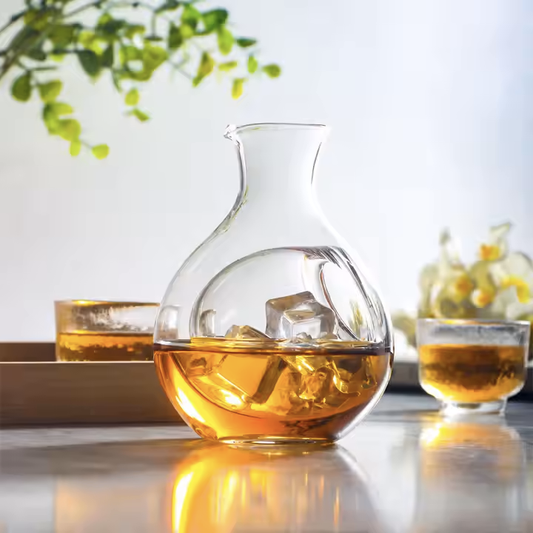 Japanese Cold Sake Glass Decanter