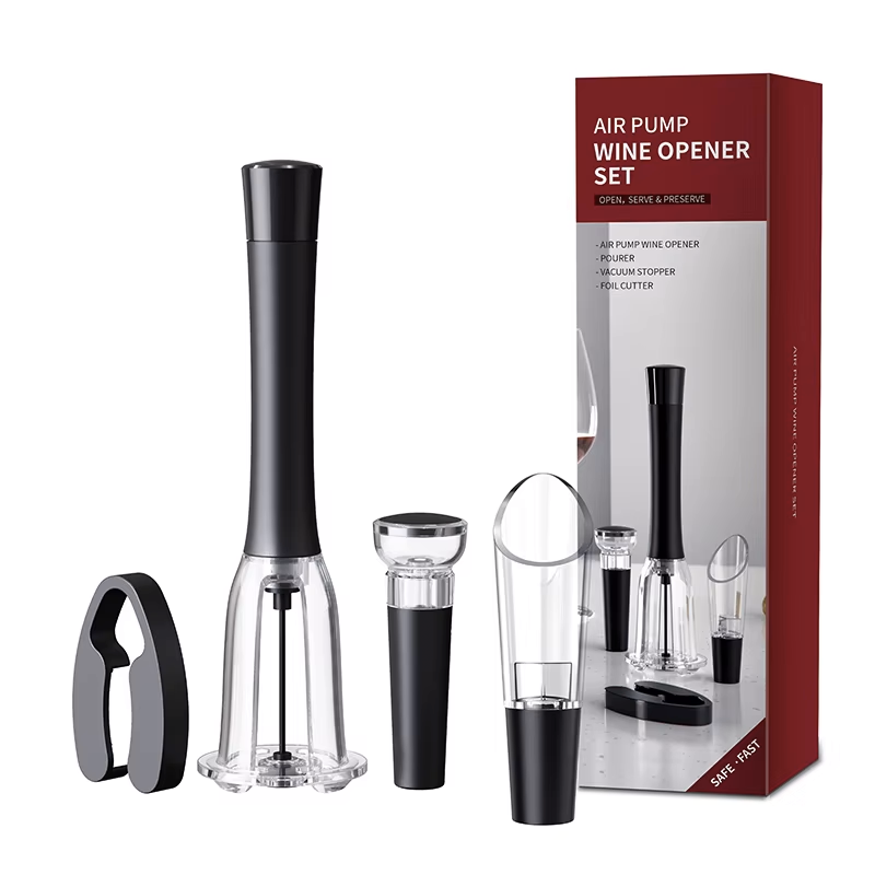 Air Pump Wine Opener Set