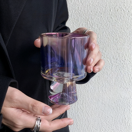 Purple with Base Dessert Cup