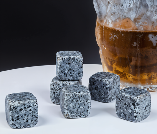Granite Reusable Ice Cubes Set of 6
