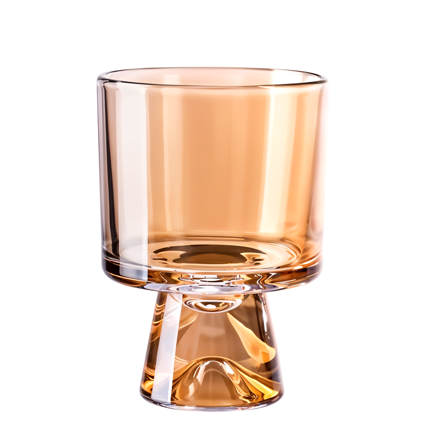 Amber with Base Dessert Cup