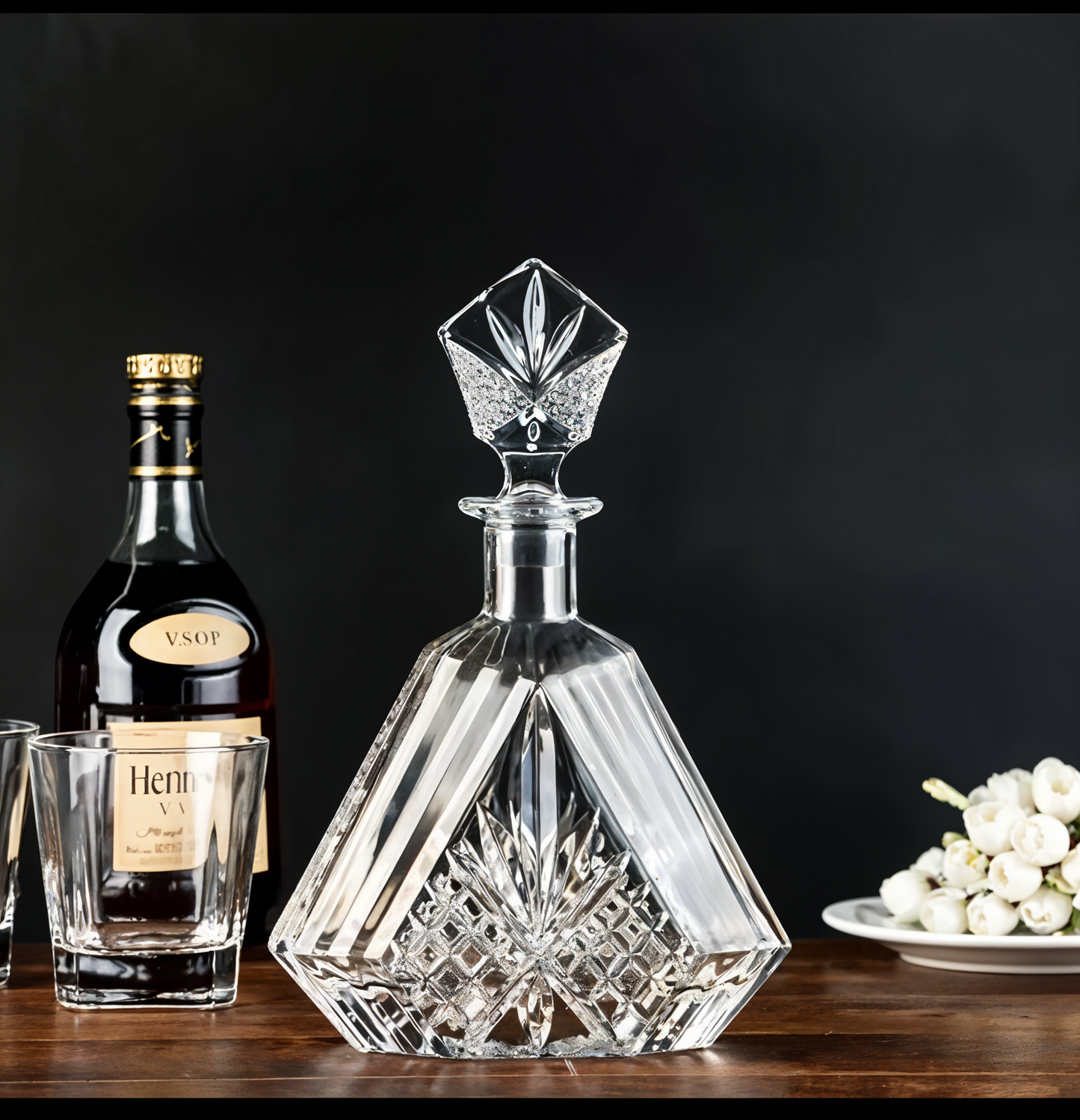 Vintage Crystal Decanter