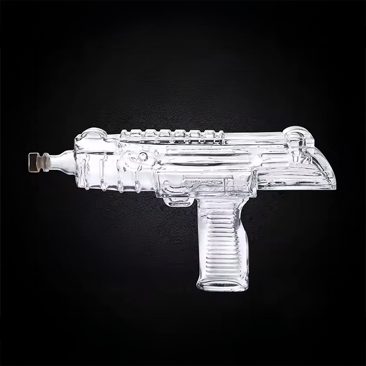 Uzi Whiskey Gun Decanter SMG